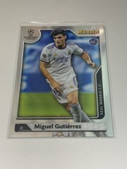 2021-22 Topps Merlin Chrome Miguel Gutierrez RC #15 Real Madrid